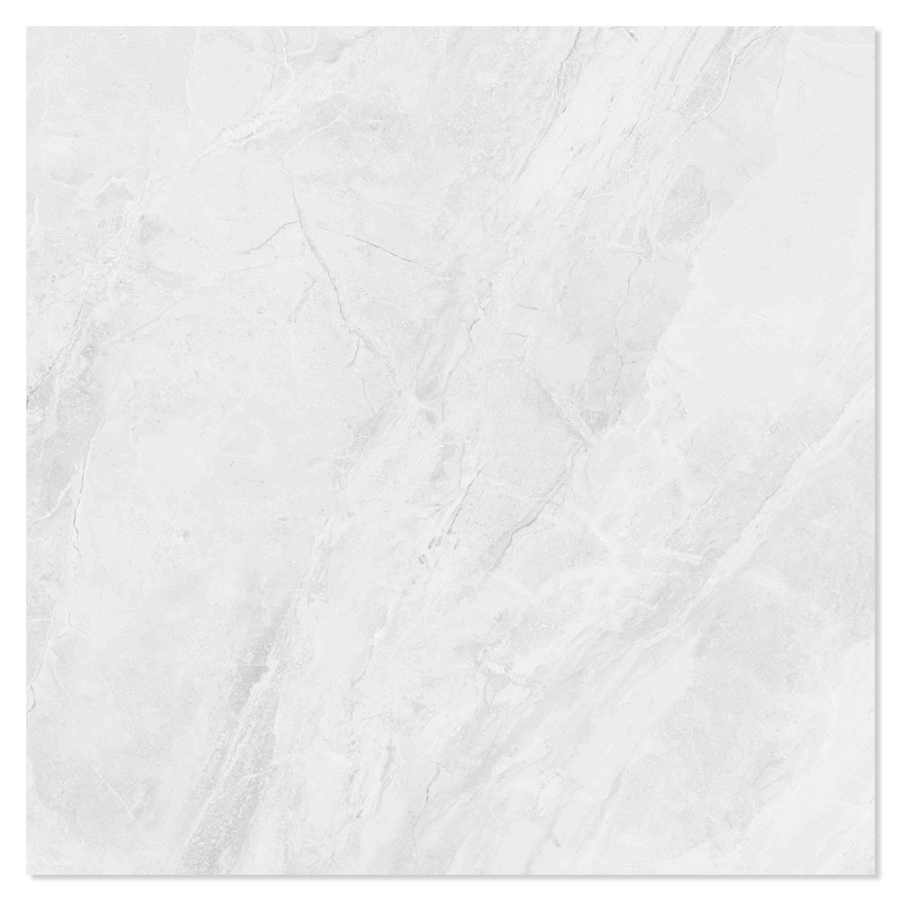 Marmor Gulvflis Tomelloso Lys Grå Polert 60x60 cm